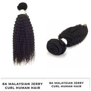 M A L A Y S I A N  H A I R | Jerry Curl- Black